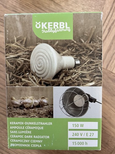 Kerbl ceramic dark radiator - ceramic,