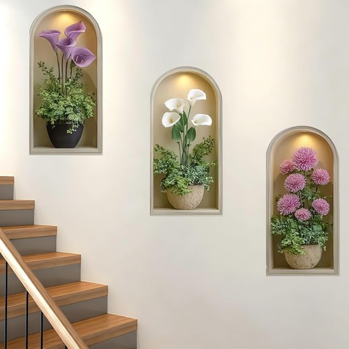 Wall sticker living room - sticker, 3d