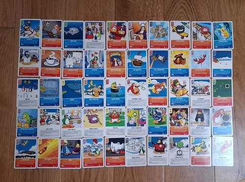 Club penguin x50 trading cards - club,