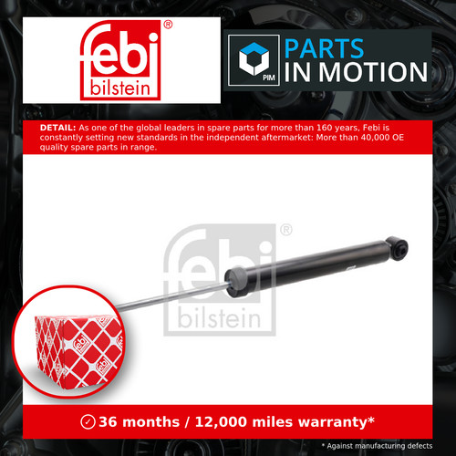 Shock absorbers rear - shock,