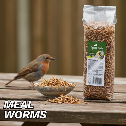 Dried mealworms wild bird food - wild,