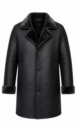 Men real genuine sheepskin - genuine,