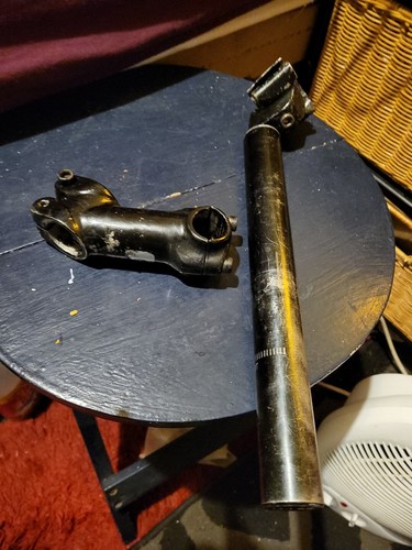 Bontrager handlebar stem and - handlebar,