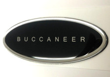 Buccaneer Oval Black Resin