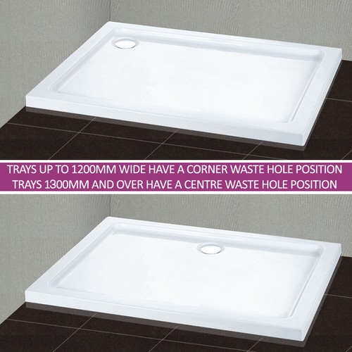 1100x900x40mm rectangle shower - 1100x900x40mm,
