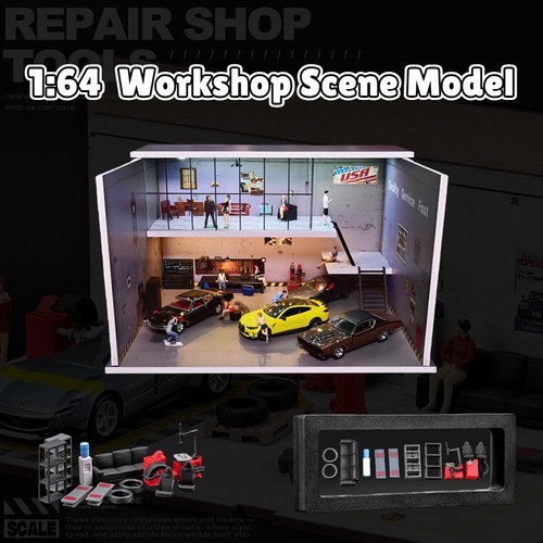 Diorama diecast car - 1/64,
