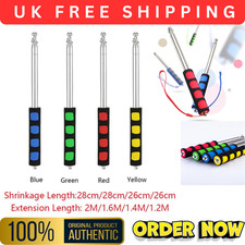 Telescopic Flag Pole Teachers Pointer Handheld Flag Pole Tour Guide Flagpole