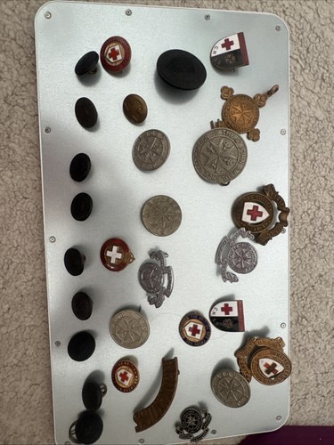 Ww2 red cross - cross, buttons