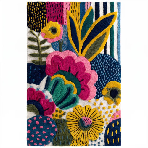 Hand tufted wool - tufted,