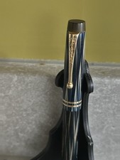 VINTAGE VERY RARE Parker True Blue Fountain Pen/c1930's Original - Superb