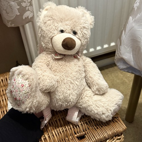 Beige children teddy bear - beige,