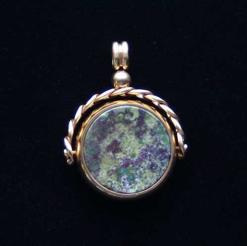 Gold plated dragon blood onyx - dragon, blood/onyx