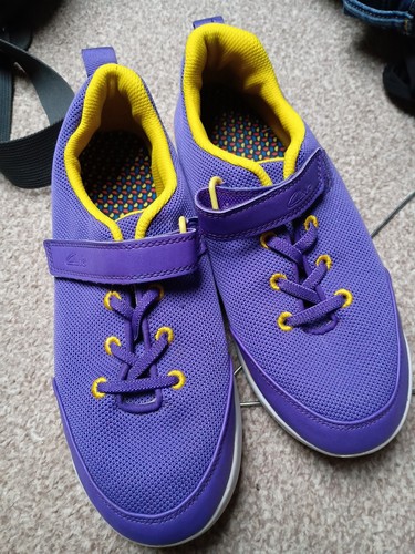 Clarks girls shoes trainers - girls,
