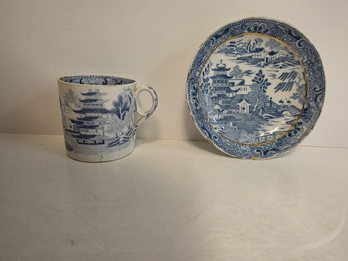 Coffee can saucer - coffee, broseley