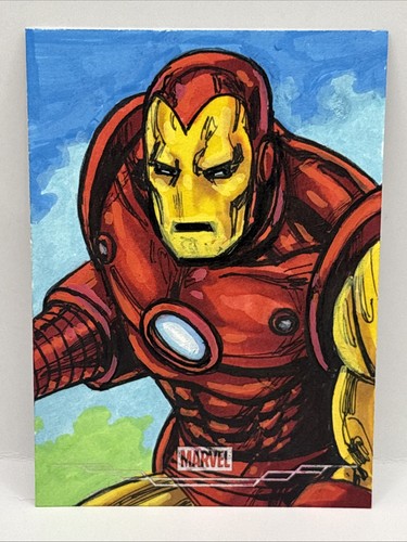 Iron man 2025 topps marvel - iron,
