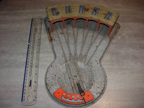 Vintage old original tin - old,