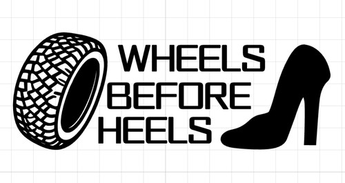 Wheels before heels funny - wheels,