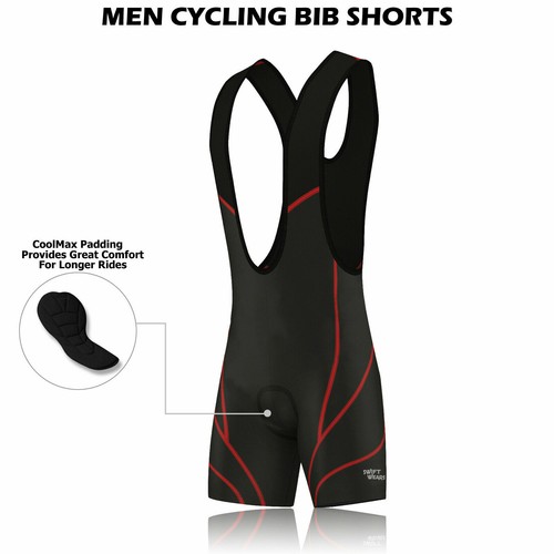 Mens padded bib shorts - shorts, road