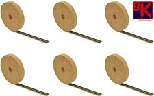 6 x Rolls Cork Track Bed