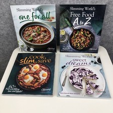 Slimming World Recipe Book X4 Bundle A to Z-One for All-Sweet Dreams -Slim Save