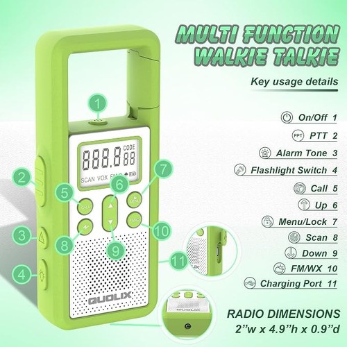 Pack rechargeable walkie - pack,