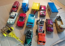 x14 Vintage DINKY/Corgi diecast vehicle BUNDLE *To RENOVATE* Spares/Repairs