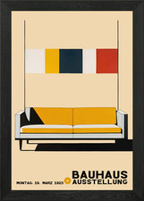 1923 Bauhaus Furniture Framed
