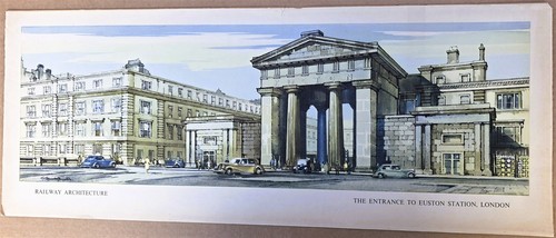 Euston station london doric - euston,