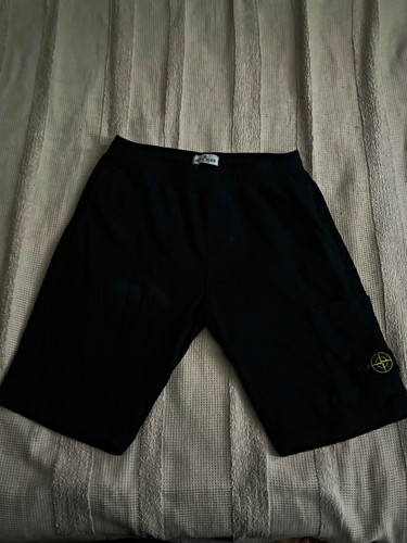 Stone island black cotton - island,
