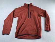 Berghaus 1/4 Zip Polartec Top Size Medium Men’s Orange Base Layer