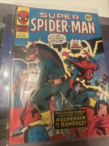 Marvel super spiderman - marvel, #271