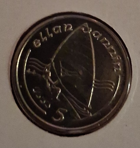 1990 isle man five pence - 1990,