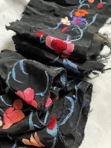Antique 1920s chinese silk - 1920s,