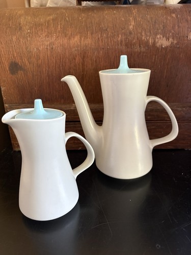 Poole pottery twin tone grey - poole,