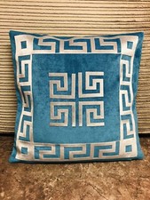Greek Border Scroll Turquoise