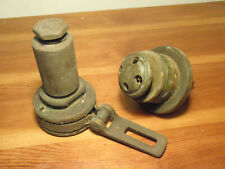 Original Garage Petrol Pump Fittings 3" Forecourt Fuel Pump Brass 1940's