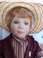 Michael  Porcelain Doll from  Leonardo Collection with box