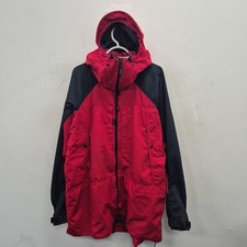 Paramo Alta II Analogy Nikwax Red Jacket Waterproof Hooded Rain Coat Size XL