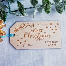 Personalised Wooden Christmas