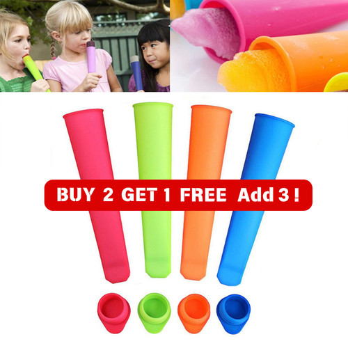 6pcs silicone ice lolly - silicone,