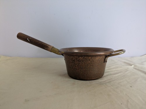 Antique copper pot cooking - copper,