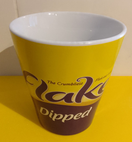 Cadbury flake dipped coffee - flake,