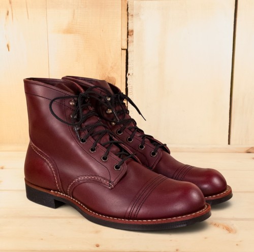 Red wing 8119 oxblood iron - red,