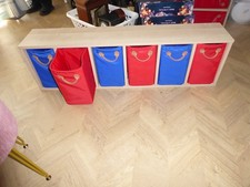 Lazzari cabinet and 6 baskets