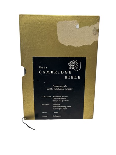 Cambridge cameo bible - bible,