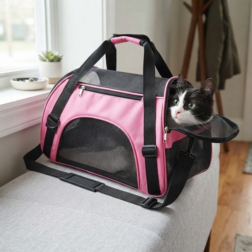 Soft sided cat - cat, carrier