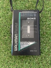 Rare Sony WM-F22 Walkman Radio Cassette Player - Working (A192)