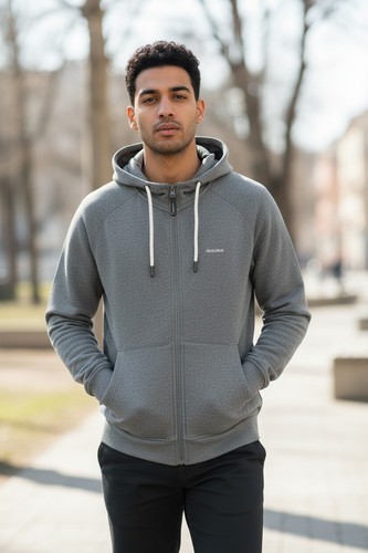 Men boys plain full zip - plain,