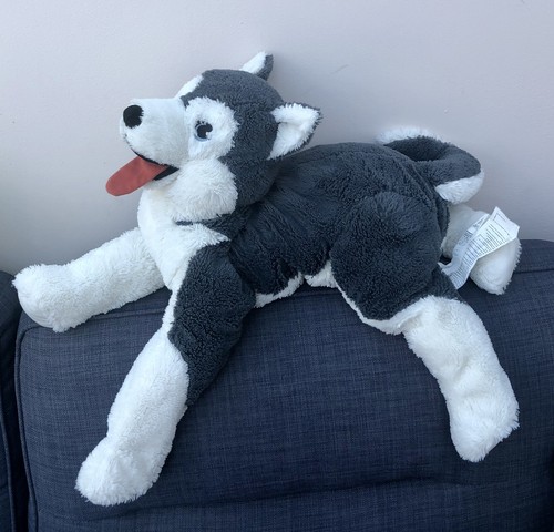 Ikea livlig husky dog plush - ikea,