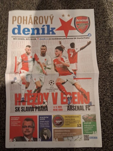 Slavia prague arsenal - v,